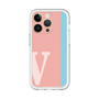 Slim Protection Premium Case［ オリジナル - initial color line - V pink ］