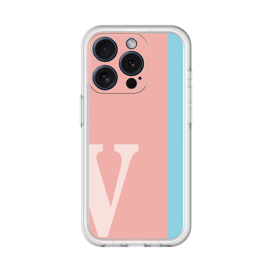 Slim Protection Premium Case［ オリジナル - initial color line - V pink ］