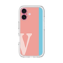 Slim Protection Premium Case［ オリジナル - initial color line - V pink ］