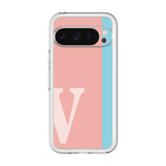 Slim Protection Premium Case［ オリジナル - initial color line - V pink ］