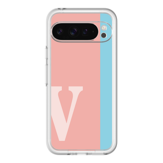 Slim Protection Premium Case［ オリジナル - initial color line - V pink ］