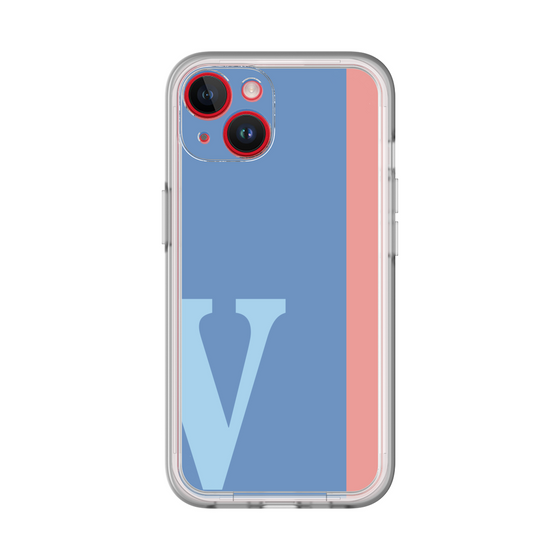 Slim Protection Premium Case［ オリジナル - initial color line - V blue ］