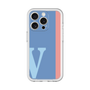 Slim Protection Premium Case［ オリジナル - initial color line - V blue ］