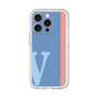 Slim Protection Premium Case［ オリジナル - initial color line - V blue ］