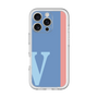 Slim Protection Premium Case［ オリジナル - initial color line - V blue ］