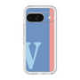 Slim Protection Premium Case［ オリジナル - initial color line - V blue ］