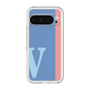 Slim Protection Premium Case［ オリジナル - initial color line - V blue ］