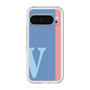 Slim Protection Premium Case［ オリジナル - initial color line - V blue ］