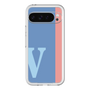 Slim Protection Premium Case［ オリジナル - initial color line - V blue ］