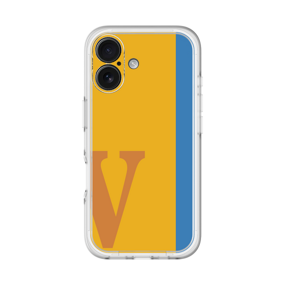 Slim Protection Premium Case［ オリジナル - initial color line - V orange ］