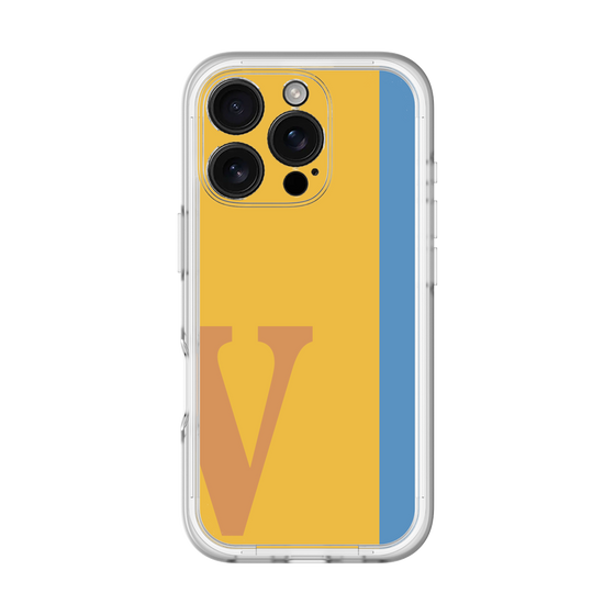 Slim Protection Premium Case［ オリジナル - initial color line - V orange ］