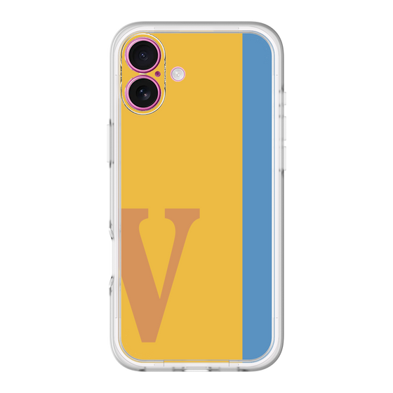 Slim Protection Premium Case［ オリジナル - initial color line - V orange ］