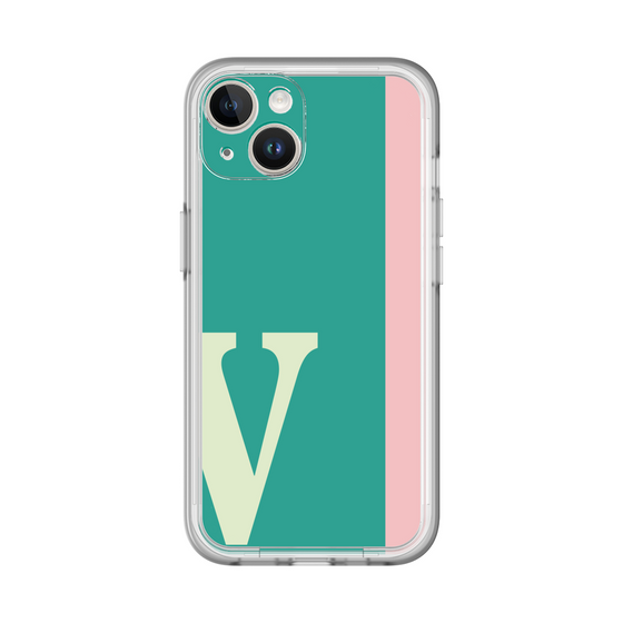 Slim Protection Premium Case［ オリジナル - initial color line - V green ］