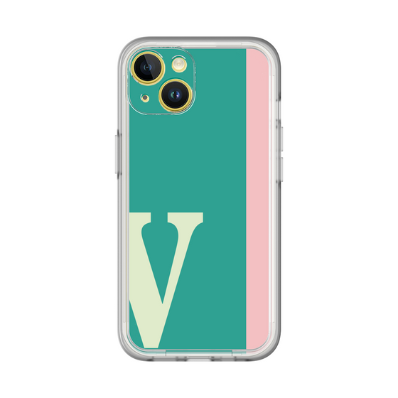 Slim Protection Premium Case［ オリジナル - initial color line - V green ］