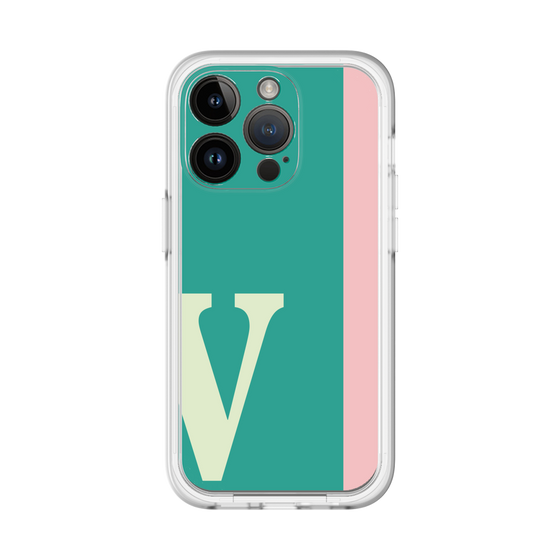 Slim Protection Premium Case［ オリジナル - initial color line - V green ］