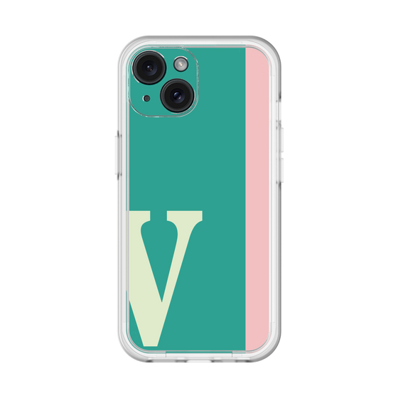 Slim Protection Premium Case［ オリジナル - initial color line - V green ］