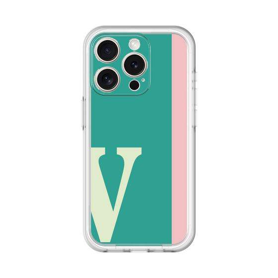 Slim Protection Premium Case［ オリジナル - initial color line - V green ］