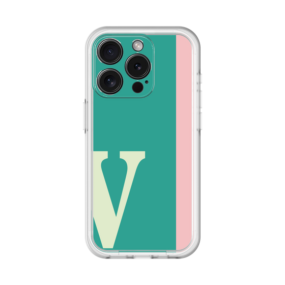 Slim Protection Premium Case［ オリジナル - initial color line - V green ］