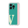 Slim Protection Premium Case［ オリジナル - initial color line - V green ］