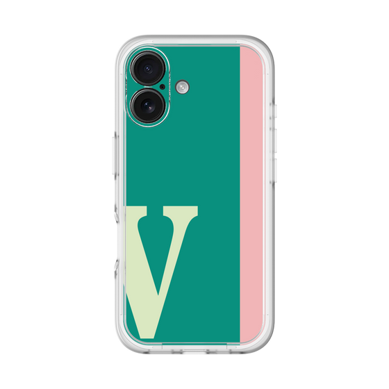 Slim Protection Premium Case［ オリジナル - initial color line - V green ］