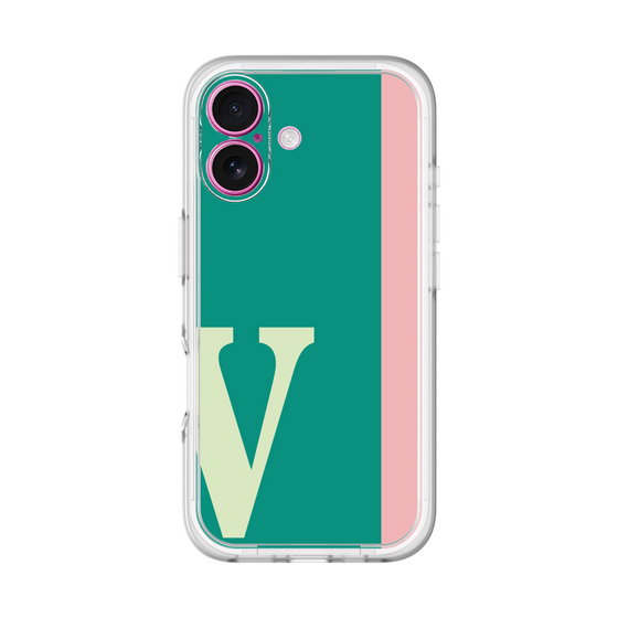Slim Protection Premium Case［ オリジナル - initial color line - V green ］