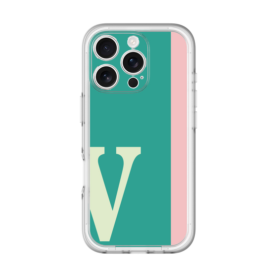 Slim Protection Premium Case［ オリジナル - initial color line - V green ］