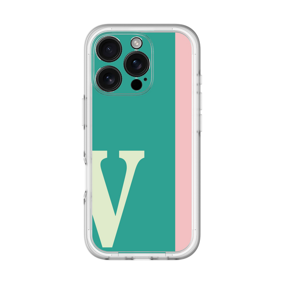 Slim Protection Premium Case［ オリジナル - initial color line - V green ］