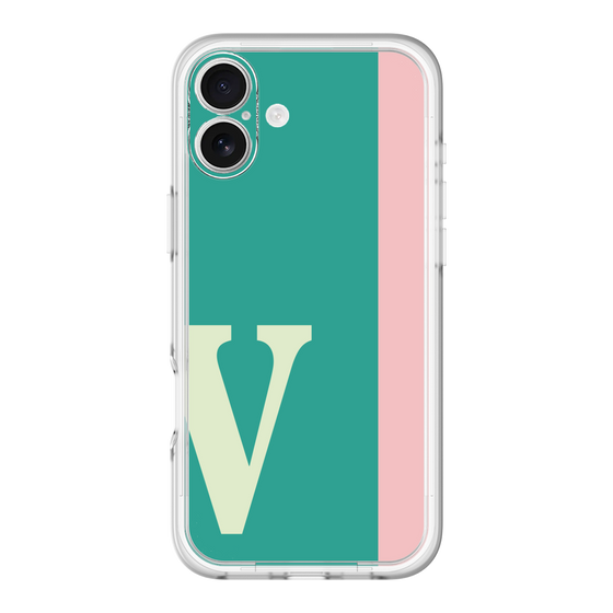 Slim Protection Premium Case［ オリジナル - initial color line - V green ］