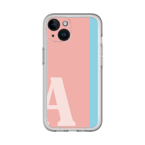 Slim Protection Premium Case［ オリジナル - initial color line - A pink ］