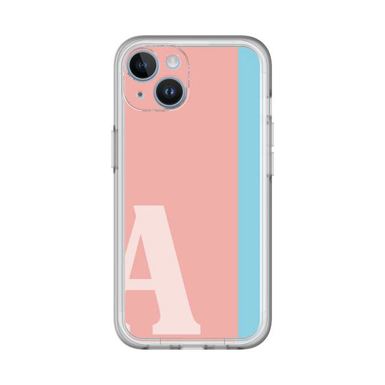 Slim Protection Premium Case［ オリジナル - initial color line - A pink ］