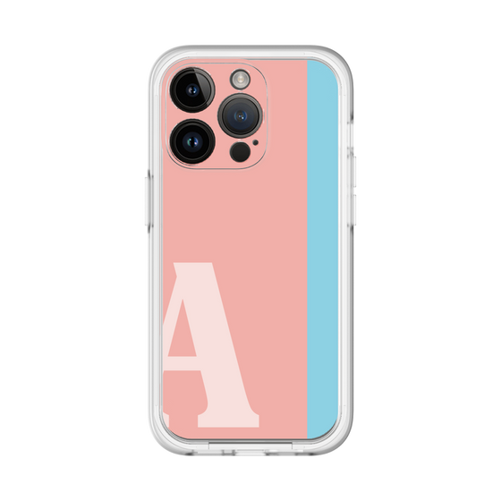 Slim Protection Premium Case［ オリジナル - initial color line - A pink ］
