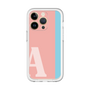 Slim Protection Premium Case［ オリジナル - initial color line - A pink ］