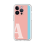 Slim Protection Premium Case［ オリジナル - initial color line - A pink ］