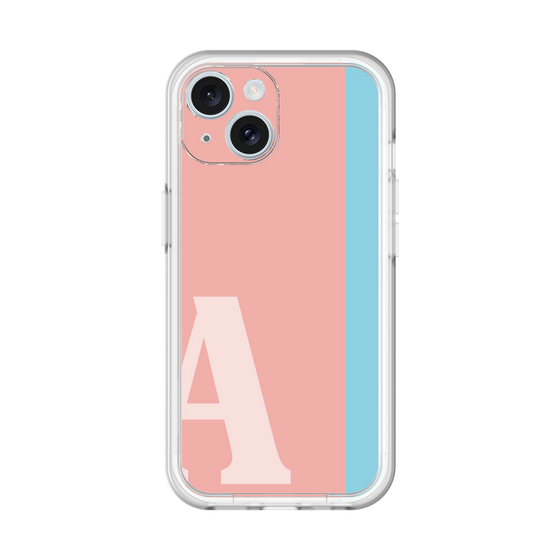 Slim Protection Premium Case［ オリジナル - initial color line - A pink ］
