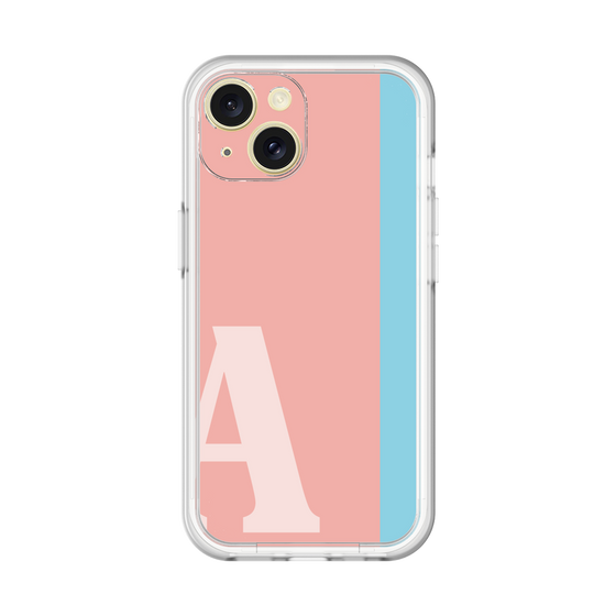 Slim Protection Premium Case［ オリジナル - initial color line - A pink ］