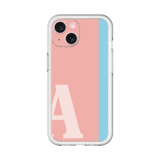 Slim Protection Premium Case［ オリジナル - initial color line - A pink ］