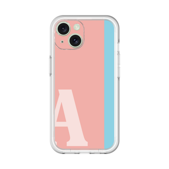 Slim Protection Premium Case［ オリジナル - initial color line - A pink ］