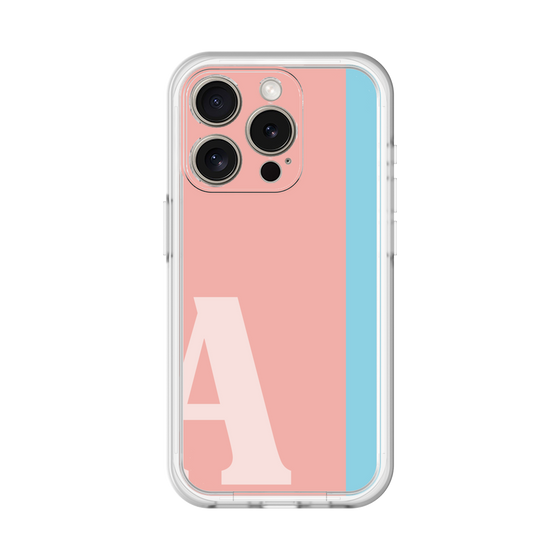 Slim Protection Premium Case［ オリジナル - initial color line - A pink ］