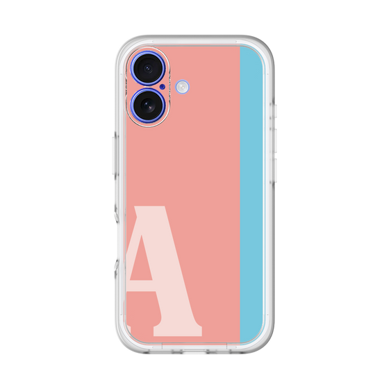 Slim Protection Premium Case［ オリジナル - initial color line - A pink ］