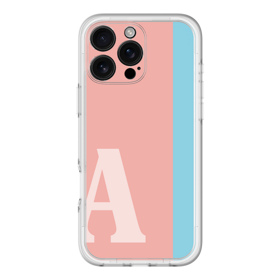 Slim Protection Premium Case［ オリジナル - initial color line - A pink ］