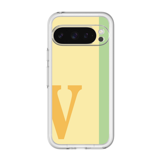 Slim Protection Premium Case［ オリジナル - initial color line - V yellow ］