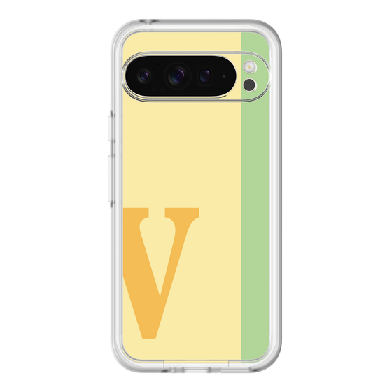 Slim Protection Premium Case［ オリジナル - initial color line - V yellow ］