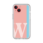 Slim Protection Premium Case［ オリジナル - initial color line - W pink ］