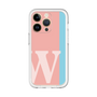 Slim Protection Premium Case［ オリジナル - initial color line - W pink ］