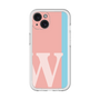 Slim Protection Premium Case［ オリジナル - initial color line - W pink ］