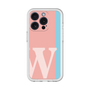 Slim Protection Premium Case［ オリジナル - initial color line - W pink ］