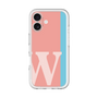 Slim Protection Premium Case［ オリジナル - initial color line - W pink ］
