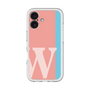 Slim Protection Premium Case［ オリジナル - initial color line - W pink ］