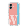 Slim Protection Premium Case［ オリジナル - initial color line - W pink ］