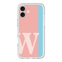 Slim Protection Premium Case［ オリジナル - initial color line - W pink ］